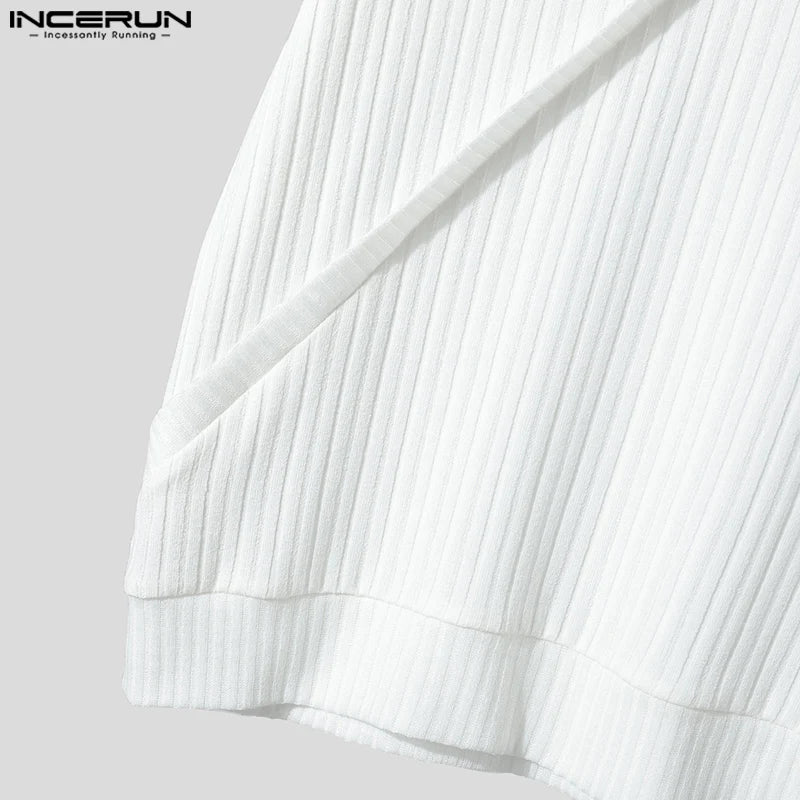 Hauts hommes T-Shirts à manches courtes maille Patchwork hauts t-shirt couleur unie col en V mode vêtements pour hommes Streetwear S-5XL