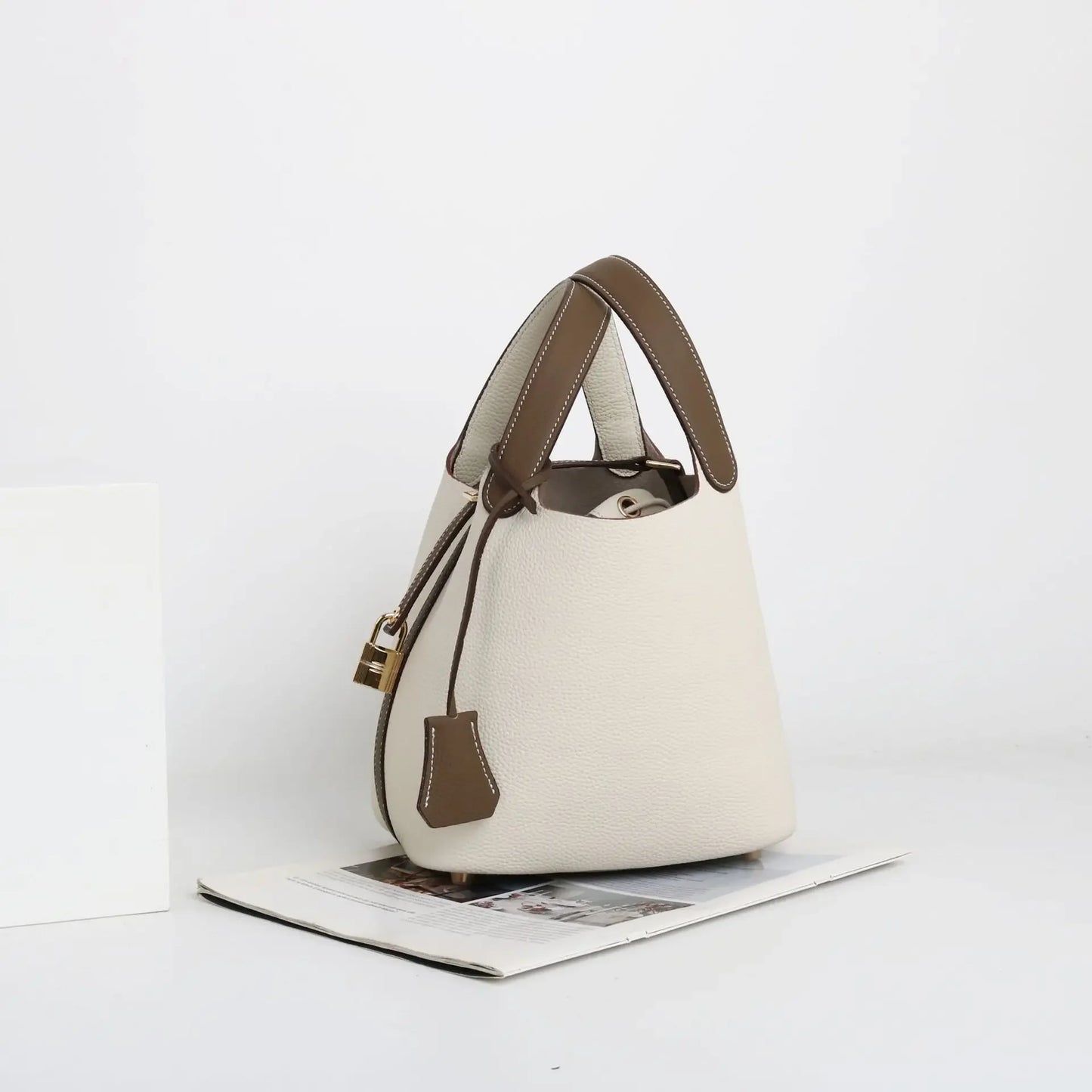 Sac à main en cuir de vache souple, panier de couche de sauna XVI, sac de détermination durable, fabriqué en Chine, nouvelle mode, 2024, E27