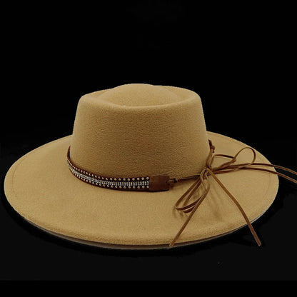 Chapeau fedora rose 8cm, haut convexe concave, chapeau de jazz pour femmes et hommes, chapeau fedora classique à dessus plat