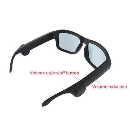 Lunettes Bluetooth originales sport conduite lunettes de soleil Bluetooth casque Bluetooth sans fil crochet d'oreille écouteurs sans fil casque