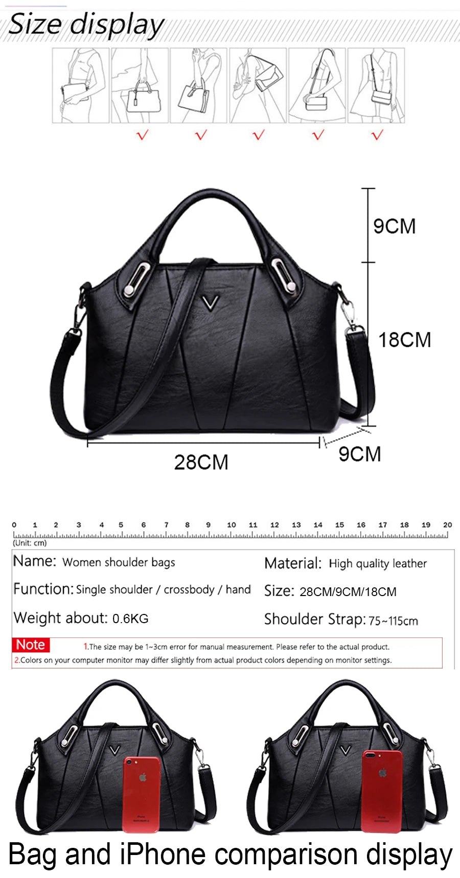 Sacs à main en cuir souple pour femmes, sac à bandoulière initié, sac fourre-tout décontracté, haute qualité, créateur de luxe, mode pour dames, 2024