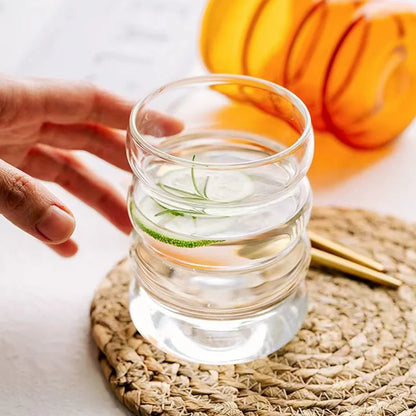Ensemble de verres à boire créatifs avec pailles, verre de lit, verres à cocktail, tasse à café transparente, standard, fruits, 4 pièces
