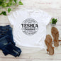 Yeshua Hamashiach T-shirt à manches courtes pour femmes, vêtements pour femmes, haut Streetwear, le roi arrive, cadeaux chrétiens, Jésus est le Messie