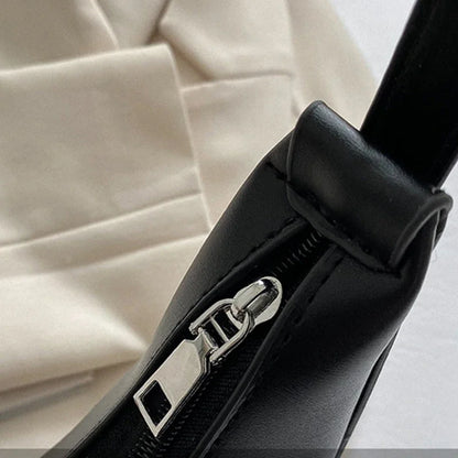 BS - Sac à bandoulière Hobo en cuir PU pour femmes, Design de luxe, petite pochette, sac à main sous les bras, fourre-tout de voyage