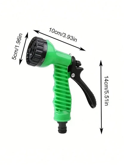 Pistolet à eau de lavage de voiture à haute pression, ensemble de tuyaux télescopiques en plastique pour la maison, tuyau de douche de jardin de voiture