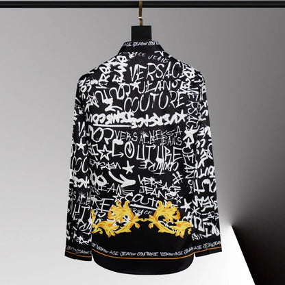 Chemise pour hommes chauds motif imprimé 3D chemise pour hommes à manches longues revers simple boutonnage mode design décontracté corps mince grande taille 6xl