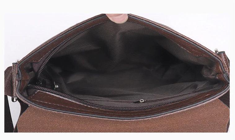 Marque de luxe Vintage sacs de messager hommes en cuir sac à bandoulière homme sac à main marron noir sac latéral affaires sac à bandoulière pour hommes