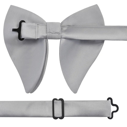 GUSLESON mode rose Champagne bleu solide noeud papillon pour hommes classique grand noeud papillon pour fête de mariage nœud papillon adulte hommes cravate