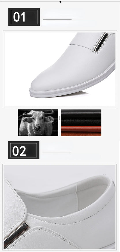 Nouvelle mode robe chaussures pour hommes bout pointu en cuir hommes décontracté formel mocassins affaires mariage Oxfords chaussures Zapatillas De Hombre