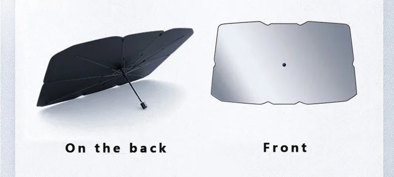 Pare-soleil parapluie pare-soleil pare-brise avant de voiture pare-soleil de voiture voiture avec parasol pliant pare-soleil de protection solaire