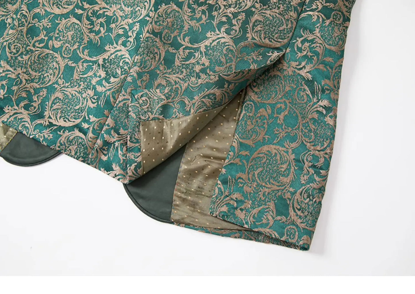 Costume vert 3 pièces pour hommes, veste de robe de soirée de mariage avec gilet et pantalon, ensembles Slim à la mode pour hommes, tissu Jacquard Beige, noir, bleu