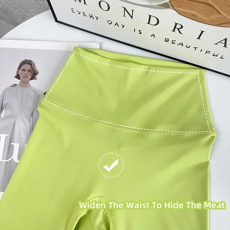 Offre spéciale Fitness femme Leggings pantalons de course sensation nue Leggings taille haute Push Up Sport femmes Fitness course Yoga pantalon