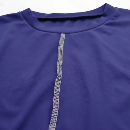 Femmes décontracté col rond cordon à manches courtes haut et taille haute pantalon ensemble été solide deux pièces costume ensembles tenues ensemble femme