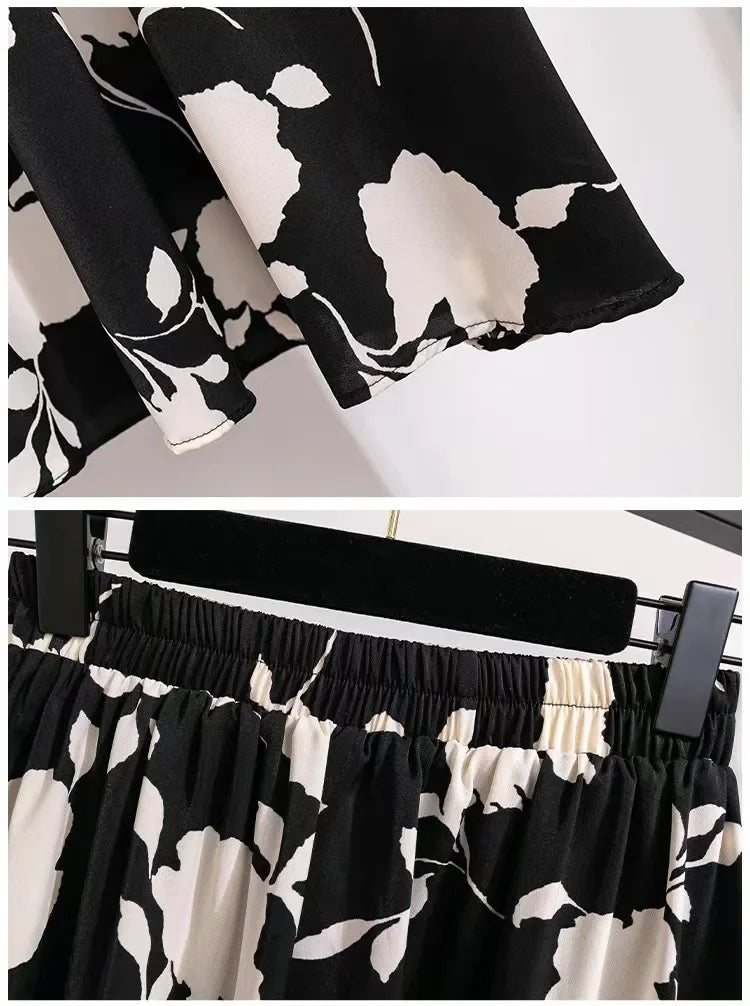 Grande taille femmes taille haute minceur hanche couvrant Maxi jupe été à la mode Rose demi-longueur jupe princesse manches Polo Nec