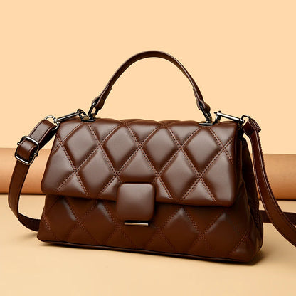 Sac à main rétro en cuir souple pour femmes, sacs carrés à la mode, haute qualité, célèbre designer, portefeuille