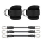 Sangles de cheville bandes de résistance ensemble Fitness entraînement équipement d'exercice cheville poids Yoga élastique Fitness bande pour salle de sport homme femme