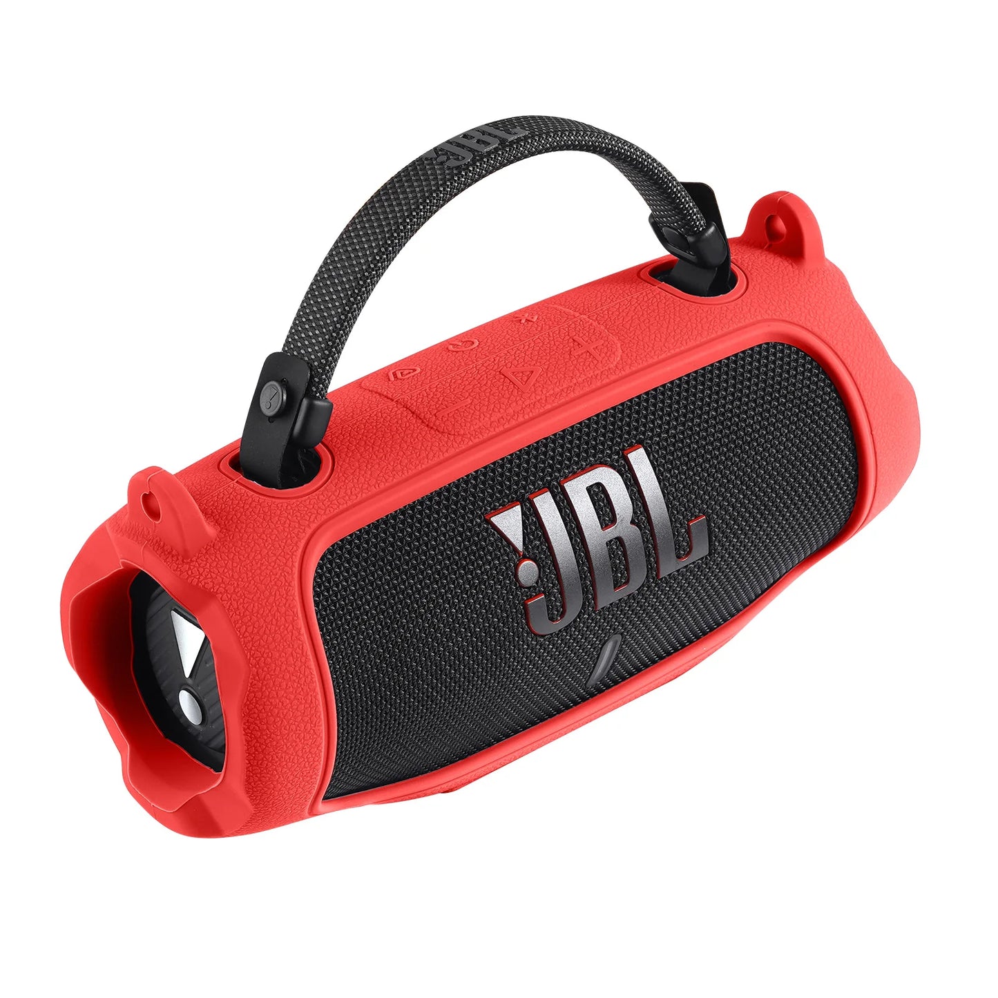 Étui de transport en Silicone pour haut-parleur Bluetooth Portable, housse de protection souple avec bandoulière pour haut-parleur JBL Charge 6
