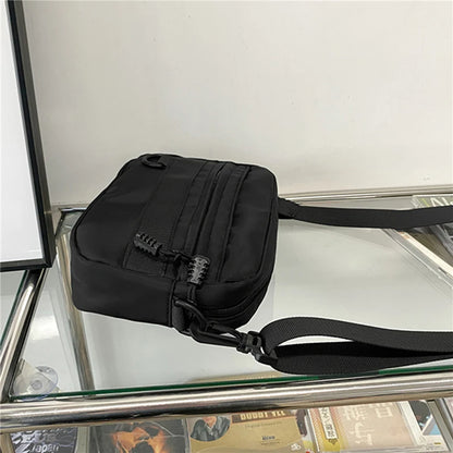 Sacs à bandoulière unisexes pour hommes et femmes, décontractés, mode couleur unie, sac à bandoulière pour Couple, sacoche en Nylon de bonne qualité, sacs à main