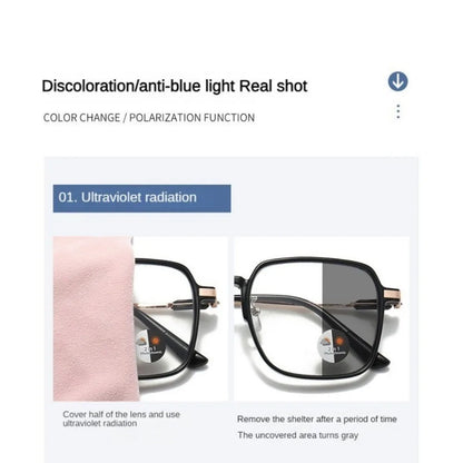 Lunettes photochromiques Anti-rayonnement en métal pour femmes et hommes, cadeau