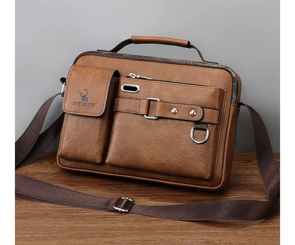 Sac à bandoulière en cuir PU pour hommes, sacs de poitrine imperméables, sacs de voyage, sacoches à la mode, offre spéciale