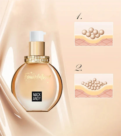 Fond de teint liquide à couverture complète pour le visage, maquillage imperméable, longue durée, correcteur facial, crème blanchissante BB, cosmétiques coréens, 40ml