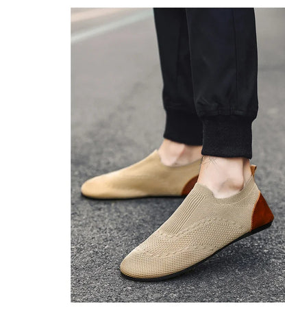 YRZL-Mocassins Légers pour Homme, Chaussures Plates Astronomiques, Conduite, Marche, Sans Lacets, Loisirs, Paresseux, 2024