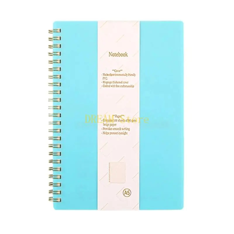 Twin Coil Binding Notebook Journal doublé 160 pages Collège Règle Book Book Best Sale