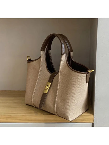 Sac à main, sacs pour femmes, sac E27 de haute qualité, sac en toile, sac fourre-tout à bandoulière pour femmes, nouvelle collection 2024