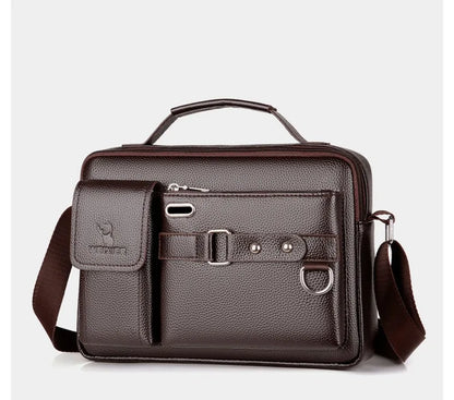 Sac à bandoulière en cuir PU pour hommes, sacs de poitrine imperméables, sacs de voyage, sacoches à la mode, offre spéciale