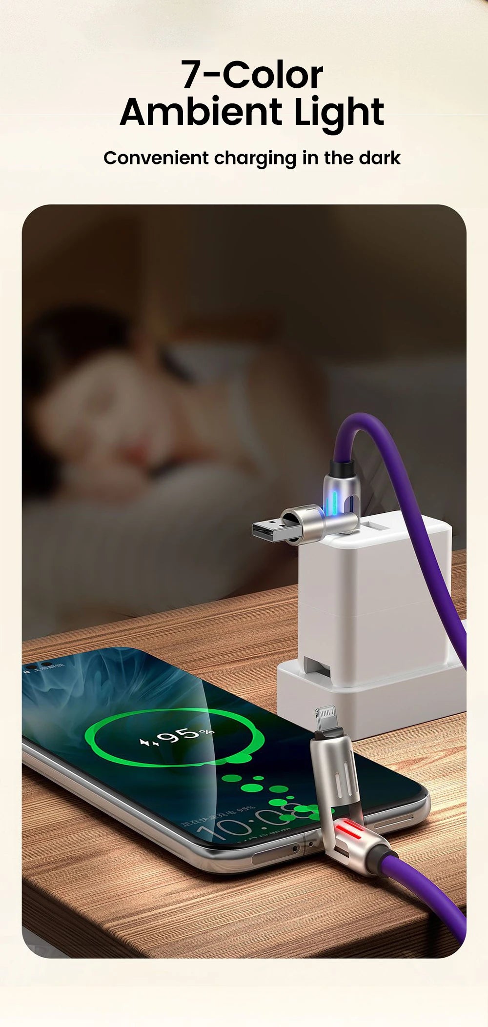 Câble de charge rapide USB vers Type C 4 en 1, 240W, PD3.0, transfert de données haute vitesse, pour iPhone 1514, Samsung, Xiaomi, HUAWEI