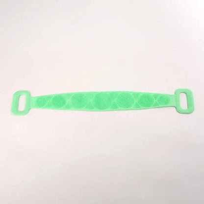 Éponge corporelle en Silicone, brosses, serviettes de bain, épurateur, frottement du dos, Peeling, Massage, ceinture de douche, brosses de nettoyage de la peau étendues