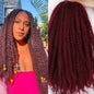 Marley Twist cheveux tressés pré - étirés pack de 1 - 6 ombre boucles africaines crochet cheveux tressés pour faux locs Jumbo Marley Twist cheveux