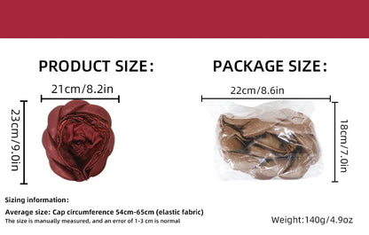 Couvre-chef africain Auto Gele déjà fabriqué, Turban brillant pour femmes, Hijab nigérian tressé, couvre-chef pour fête de mariage