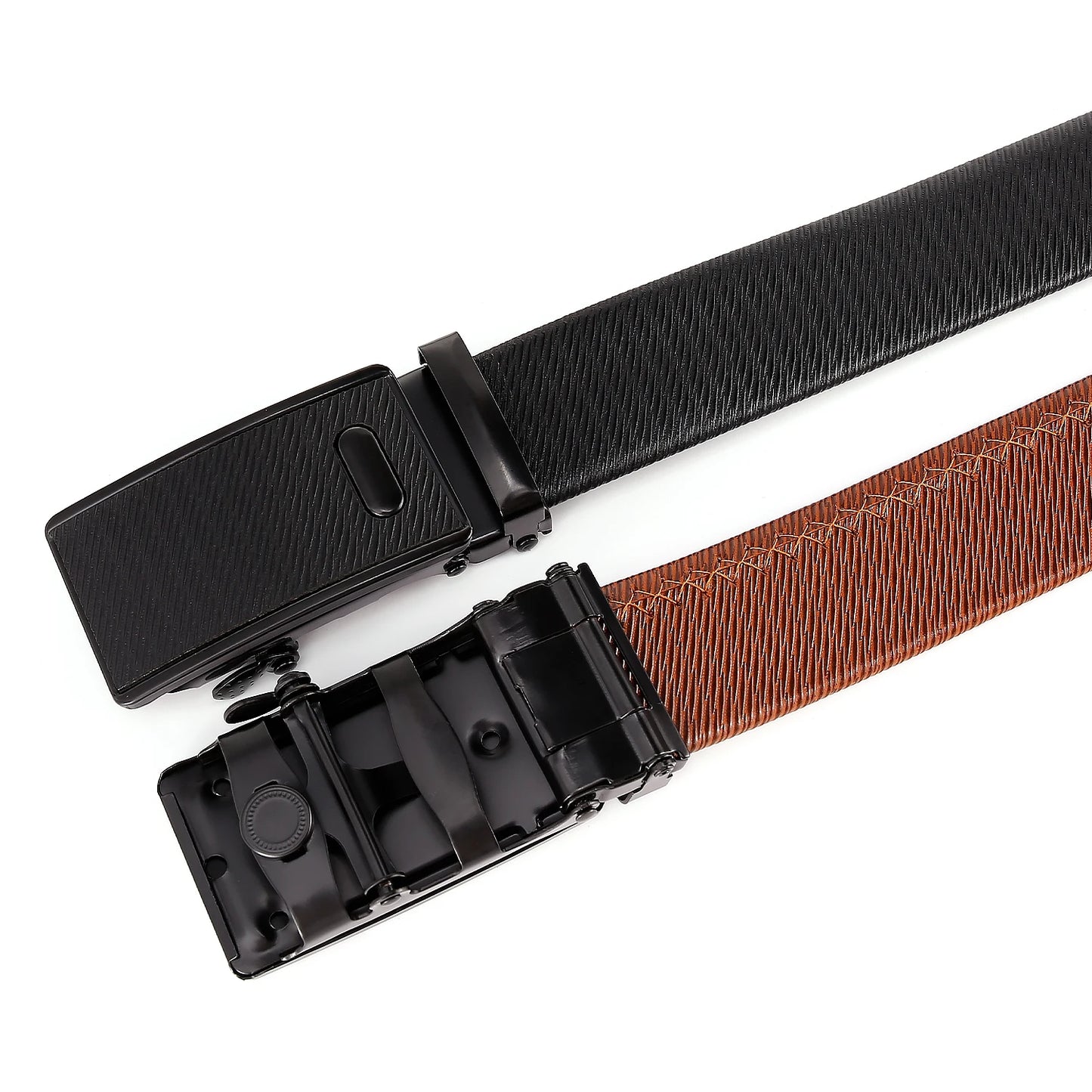 Ceinture tendance pour hommes, durable pour le travail, les affaires et le quotidien Boucle automatique, un super cadeau. Design S