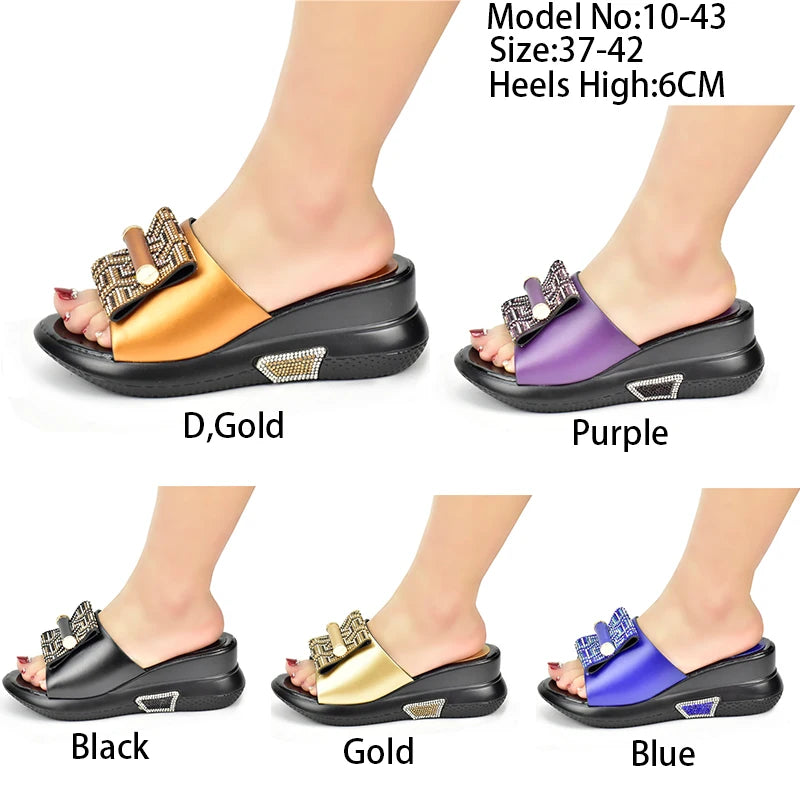 Dernières chaussures de mariage en cuir verni strass chaussures de mariée pour femmes 2025 chaussures à semelles compensées de luxe de créateur pour femmes escarpins à plate-forme