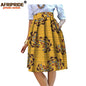 2025 été Original Style africain vêtement jupe Midi pour les femmes privé personnalisé de haute qualité Batik coton Femmal vêtements A 722704