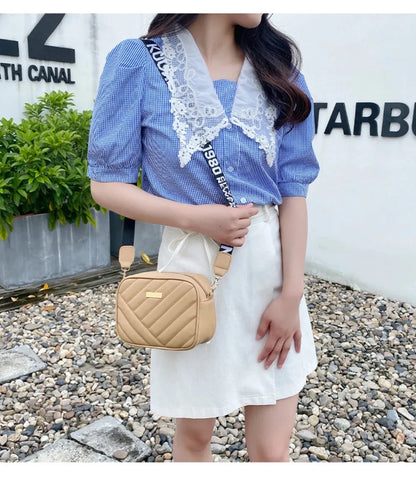 Sac à bandoulière en PU pour femmes, sac à bandoulière pour appareil photo, sac pour téléphone portable, sac à bandoulière décontracté de bonne qualité