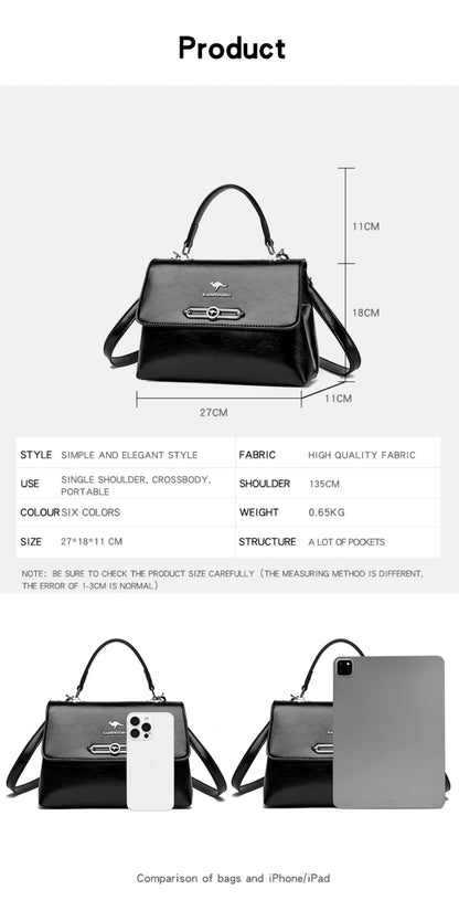 Sac à main rétro tendance pour femmes, portefeuille en cuir souple de haute qualité, petit sac carré, sacs à bandoulière de luxe célèbres