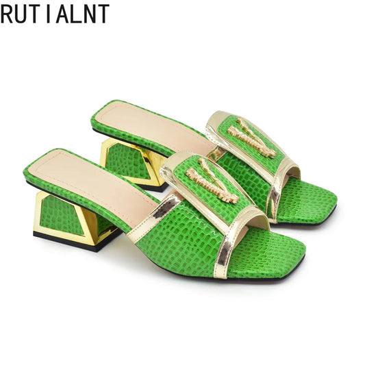 Sandales à Talons Hauts pour Femme, Chaussures de Luxe de Styliste, pour Mariage, ix, Nouvelle Collection