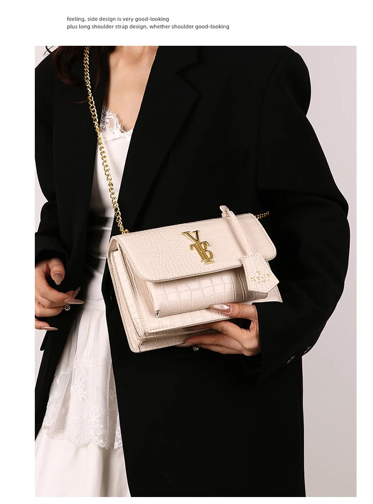 Dames peau de crocodile PU cuir carré sacs à bandoulière sacs à bandoulière сумка sacs pour femme sacs de créateurs de luxe ita sac sacs