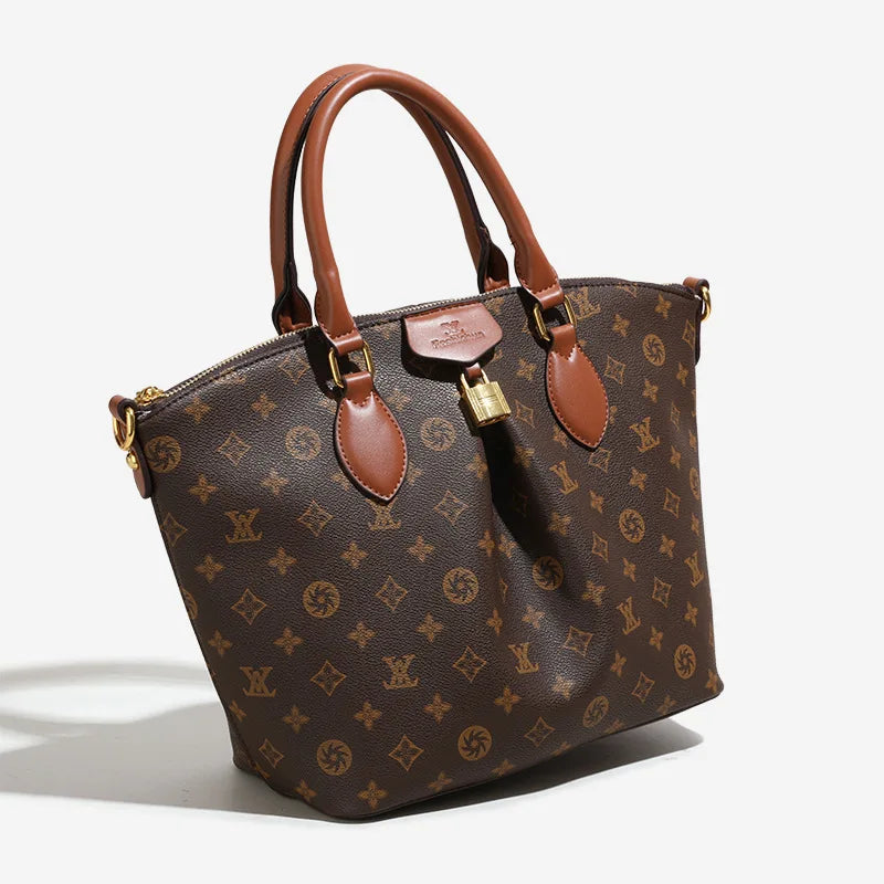 Sac de banlieue de grande capacité pour femmes, nouvelle mode rétro, Texture haut de gamme, fourre-tout à bandoulière polyvalent, 2025