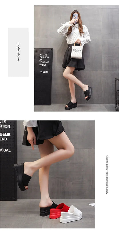 Talon optique compensé pour femmes, pantoufles d'été, sexy, carré, robe Parker, chaussures de soirée, talons hauts, ogo, escarpins décontractés, nouveau