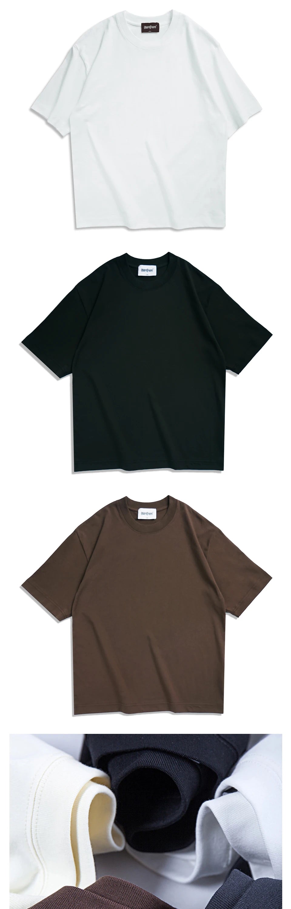 WAVLATII-T-shirt Respiré pour Homme et Femme, Streetwear Décontracté, Blanc, Noir, Basique, Été, Y-for Young, Nouveau, 260, 101WMT2401