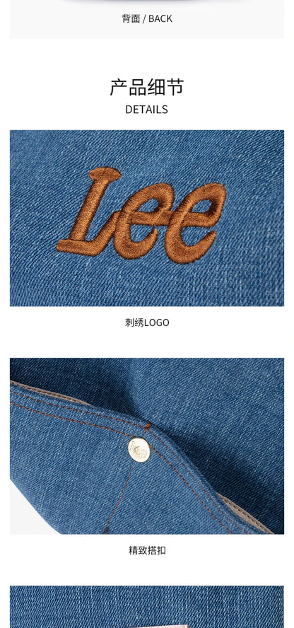 LEE femmes minimalisme Hobo Denim bleu une épaule oreiller sac dames jean doux large en cuir bretelles sacs à bandoulière