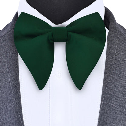 GUSLESON mode rose Champagne bleu solide noeud papillon pour hommes classique grand noeud papillon pour fête de mariage nœud papillon adulte hommes cravate