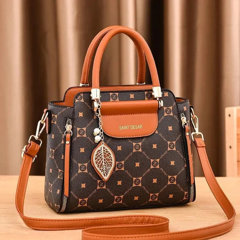 Sac à main à la mode de grande capacité pour femmes, petit sac à bandoulière pour dames et mères d'âge moyen