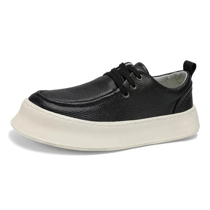 Chaussures basses en cuir respirant pour hommes, chaussures d'étudiant, optique astronomique, chaussures de planche décontractées, ChimYouth, nouveau, été