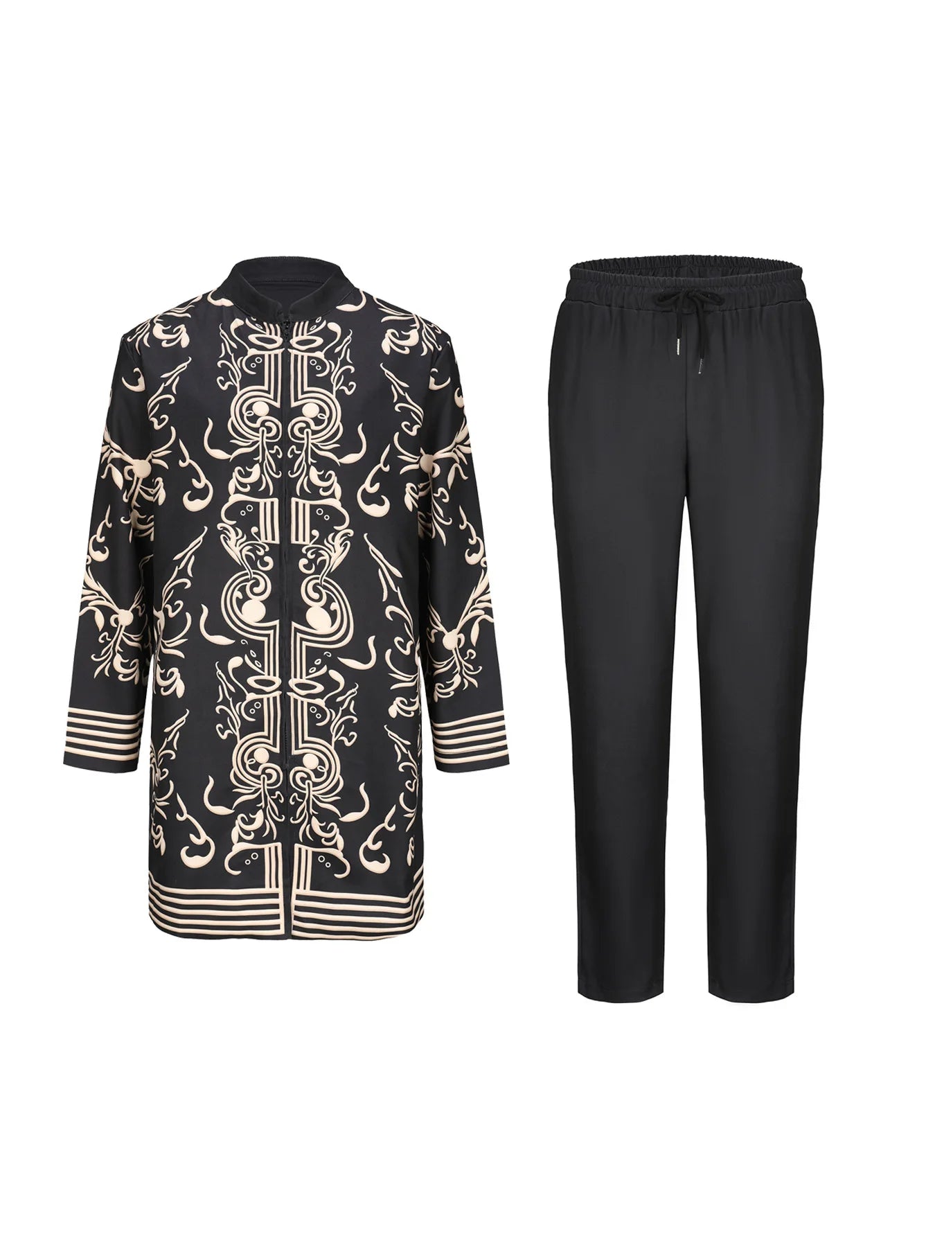 Survêtement imprimé en 3D pour hommes, vêtements africains traditionnels, robes de soirée, tenues caftan, mode, 2025