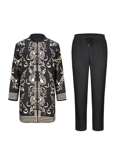 Survêtement imprimé en 3D pour hommes, vêtements africains traditionnels, robes de soirée, tenues caftan, mode, 2025