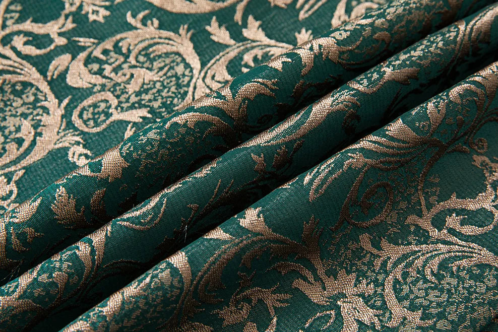 Costume vert 3 pièces pour hommes, veste de robe de soirée de mariage avec gilet et pantalon, ensembles Slim à la mode pour hommes, tissu Jacquard Beige, noir, bleu